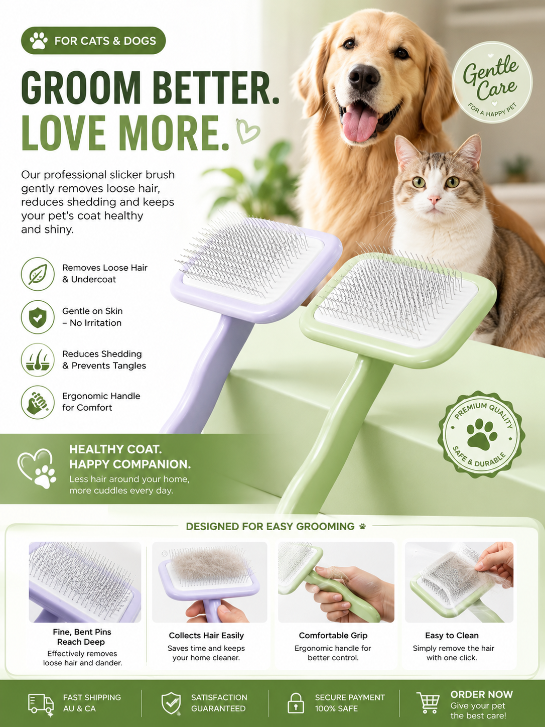 Pet Slicker Brush